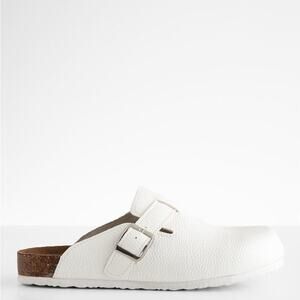 Outwoods Bria Mule Shoe clog Boston slip on medical white work‎ shoes NEW dental